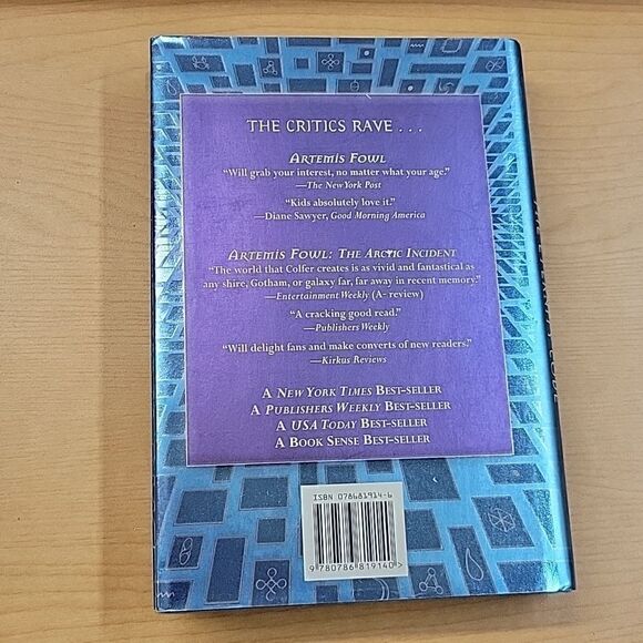 5 Artemis Fowl series books - Picture 3 of 9